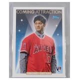 2018 Topps Shohei Ohtani Coming Attractions