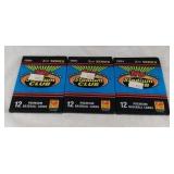 3 UNOPENED packs 1991 Stadium Club Baseball