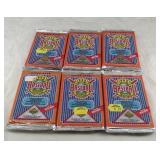 6 UNOPENED packs 1992 Upper Deck Baseball