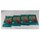 4 UNOPENED packs 1993 Ultra Baseball