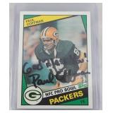 AUTOGRAPHED 1984 Paul Coffman Topps