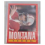 1985 Topps Joe Montana Box Bottom