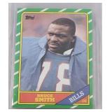 1986 Topps Bruce Smith ROOKIE CARD