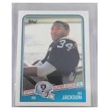 1988 Topps Bo Jackson ROOKIE CARD