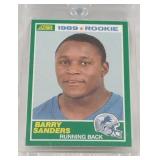 1989 Score Barry Sanders ROOKIE CARD