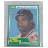 1989 Score Deion Sanders ROOKIE CARD