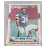 1989 Topps Thurman Thomas ROOKIE CARD