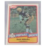 AUTOGRAPHED 1989 Herb Adderley SWELL