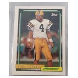 1992 Topps Brett Favre ROOKIE CARD