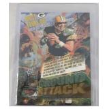 1995 Stadium Club Brett Favre Ground Attack INSERT