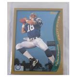 1998 Topps Peyton Manning ROOKIE CARD
