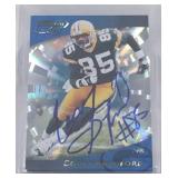 AUTOGRAPHED 2000 Corey Bradford Quantum Leaf
