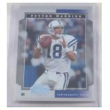 2001 Leaf Certified Peyton Manning Materials