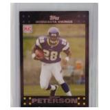 2007 Topps Adrian Peterson ROOKIE CARD