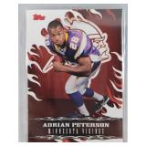 2007 Topps Adrian Peterson ROOKIE CARD Red Hot Roo