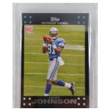 2007 Topps Calvin Johnson ROOKIE CARD