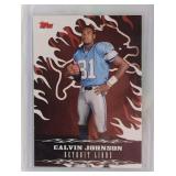 2007 Topps Calvin Johnson ROOKIE CARD Red Hot Rook