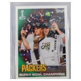 2011 Topps Aaron Rodgers Super Bowl XLV Champions