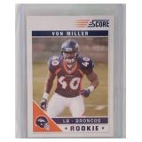 2011 Score Von Miller ROOKIE CARD