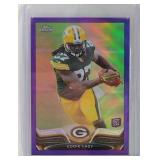 2013 Chrome Eddie Lacy Purple REFRACTORS ROOKIE