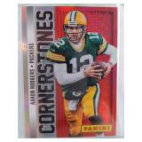 RARE 2013 Panini Aaron Rodgers RED Cornerstones