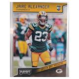 2018 Playoff Jaire Alexander ROOKIE CARD