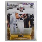 2020 Leaf Draft Justin Herbert ROOKIE CARD