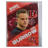 2020 Rookie Gems Joe Burrow ROOKIE CARD #9 Orange