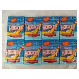 8 UNOPENED packs 1991-92 O-Pee-Chee Hockey