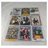9 DIFF. Paul Hornung cards