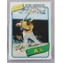 1980 Topps Rickey Henderson ROOKIE CARD