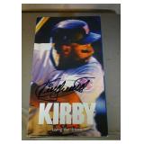 autographed Kirby Puckett "Living the Dream" VHS