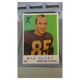1959 Topps Max McGee #4