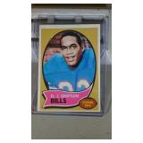 1970 Topps O.J. Simpson #90 rookie