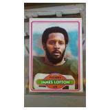 1980 Topps James Lofton #78