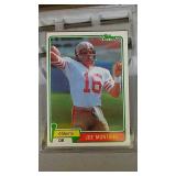 1981 Topps Joe Montana #216 rookie