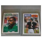 lot of 2 1987 Topps rookies - Flutie and Byars