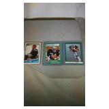 lot of 3 Bo Jackson cards -1988 Topps Super Rookie