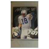 lot of 3 Payton Manning rookie cards - 1997