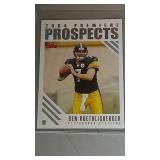 lot of 3 Steelers cards - Ward and Roethlisberger