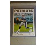 lot of 2 2004 Topps Tom Brady rookies-#275 & RH-38