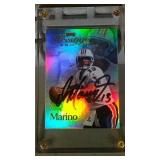autographed 1999 Playoff Prestige Dan Marino #BO67
