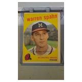 1959 Topps Warren Spahn #40