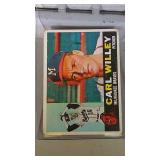 1960 Topps Carl Willey #107