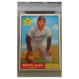 1961 Topps Matty Alou #327 rookie