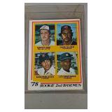 1978 Rookie Lou Whitaker #704 rookie