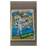 1980 Topps Dave Stieb #77 rookie