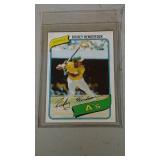 1980 Topps Rickey Henderson #482 rookie