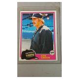 1981 Topps Kirk Gibson #315 rookie