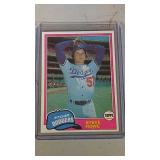 1981 Topps Steve Howe #693 rookie